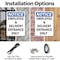 Signmission Employee And Delivery Entrance Only OSHA Notice Sign, Plastic, 7in W x 10in L, 2PK OS-2PACK-NS-P-710-V-11938 - alternate 5